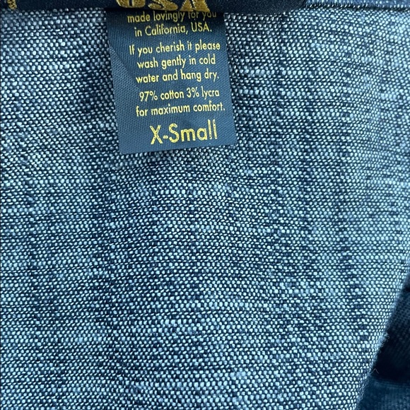 Nooworks Chore Coat Indigo Denim Jean XS - Picture 7 of 7